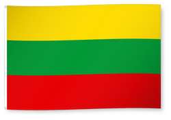 Drapeau pour décoration, Lituanie