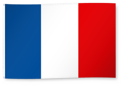 Dekofahne Frankreich