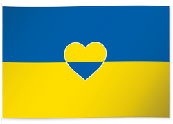 Ukraine avec coeur