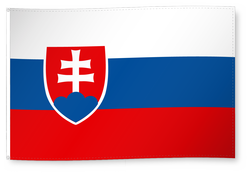 Drapeau pour décoration, République slovaque/Slovak Republic
