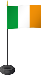 Drapeau de table, Irlande