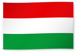 Dekofahne Ungarn