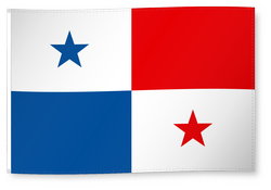 Drapeau pour décoration, Panama