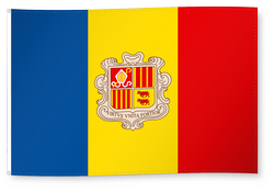 Dekofahne Andorra