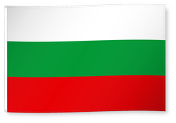 Dekofahne Bulgarien