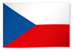 Dekofahne Tschechien