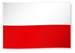 Drapeau pour décoration, Pologne