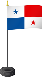 Tischflagge Panama