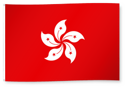 Drapeau pour décoration, Hong Kong