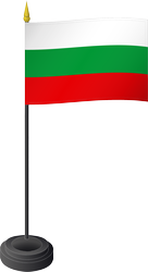 Tischflagge Bulgarien