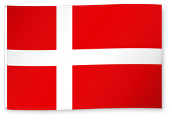 Dekofahne Dänemark