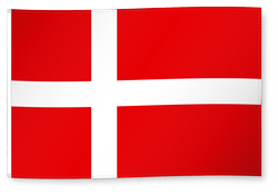 Drapeau pour décoration, Danemark/Denmark