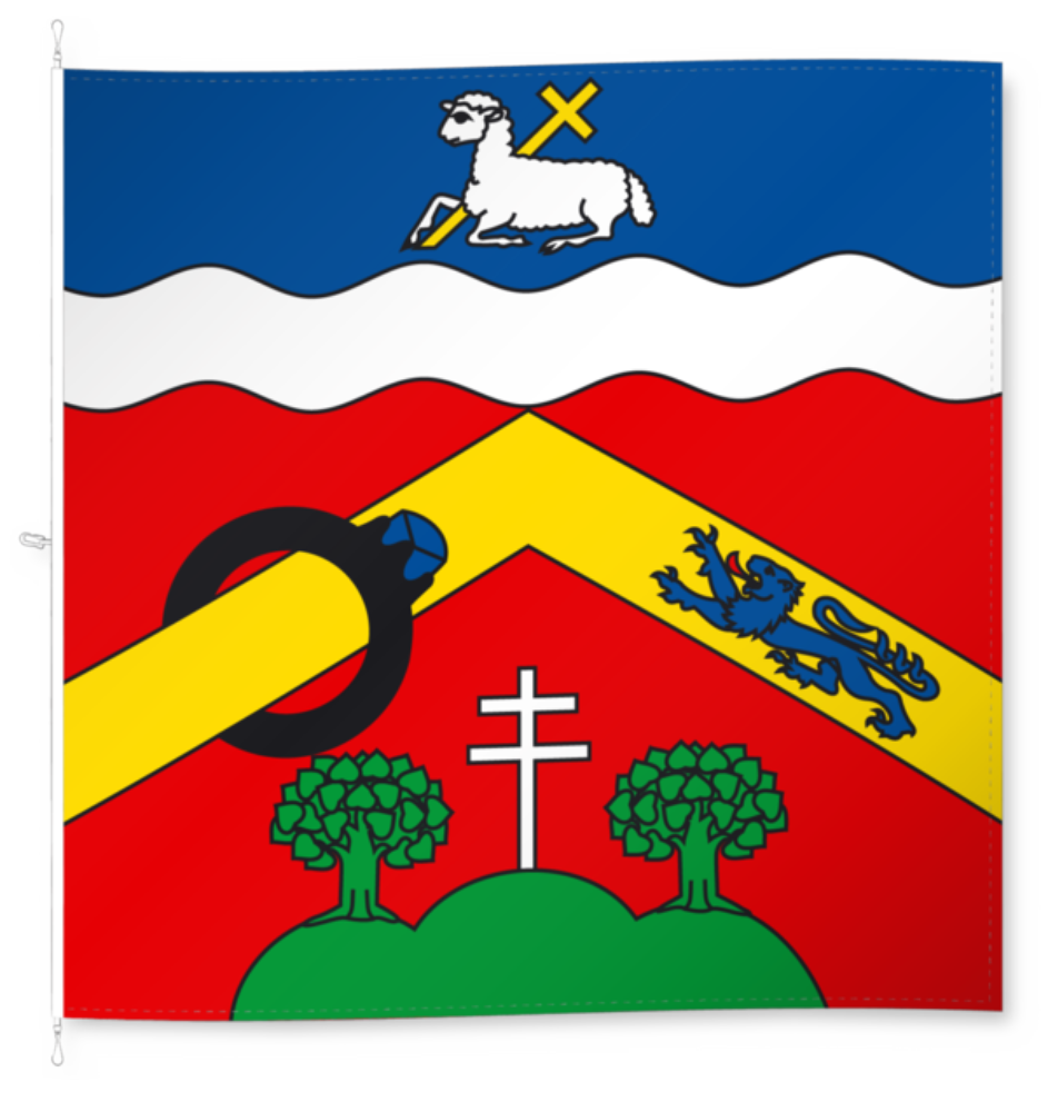 Fahne Le Glèbe FR Alpenfahnen AG