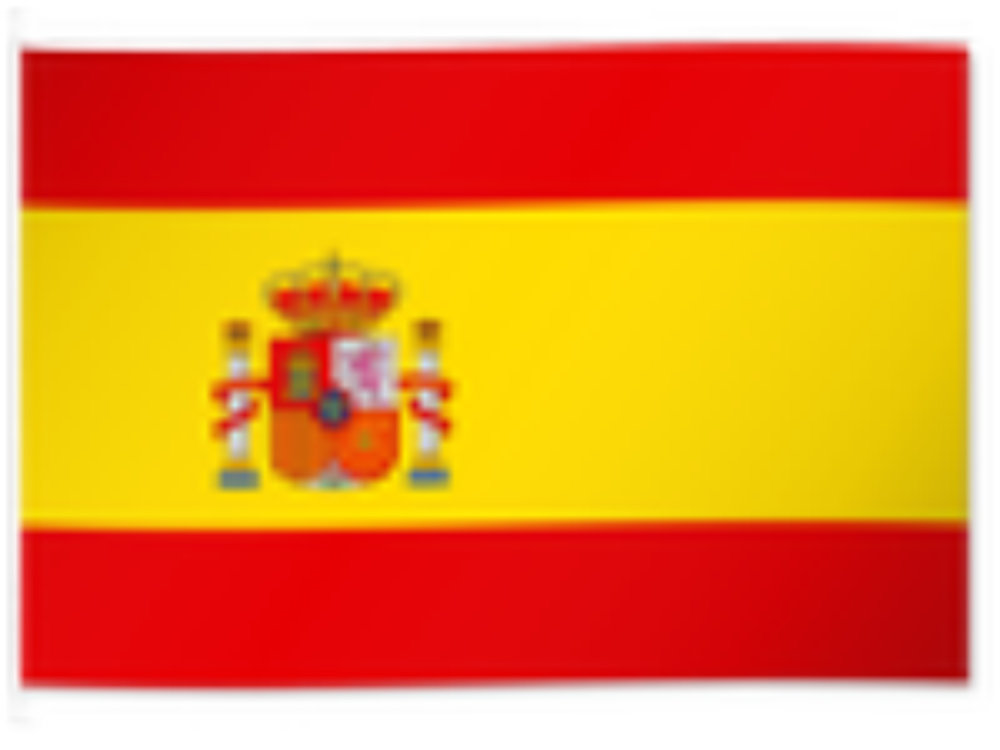 Fanion CD Alcoyano (Espagne) 9x11cm