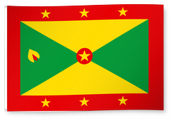 Dekofahne Grenada