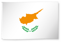 Dekofahne Zypern