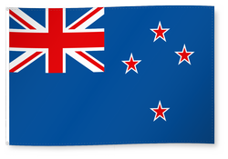 Drapeau pour décoration, Nouvelle-Zélande/New Zealand
