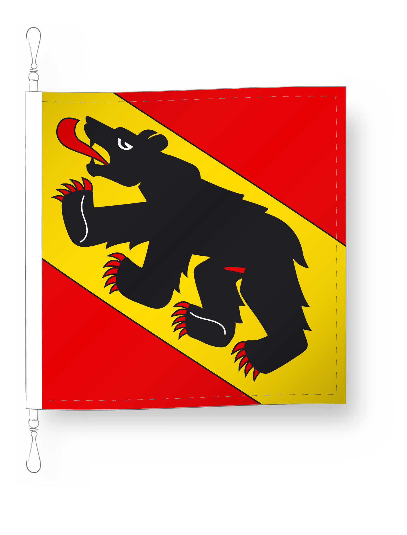 Fahne Kanton Aargau - Aargauer Fahne kaufen