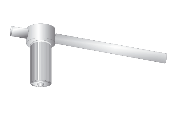  Drehausleger für Mast ø60mm und Fahnenbreite 120 cm 