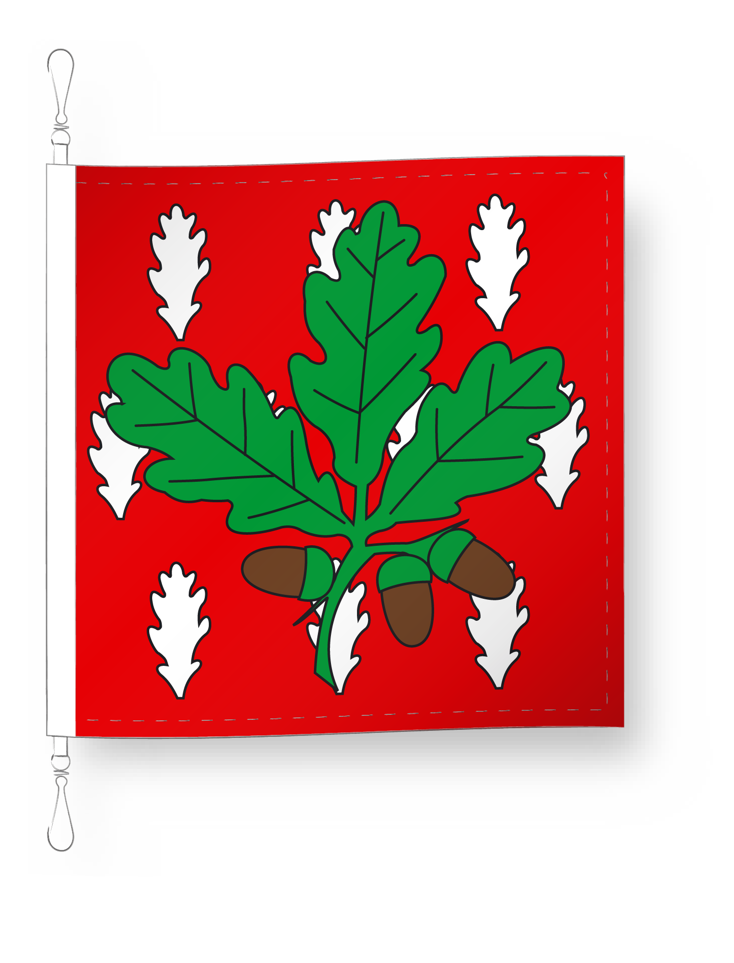 Chêne Bourg Ge Drapeau Commune Chene Bourg Ge Alpenfahnen Ag