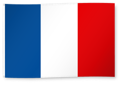 Dekofahne Frankreich