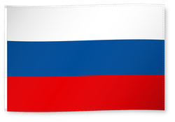 Dekofahne Russland