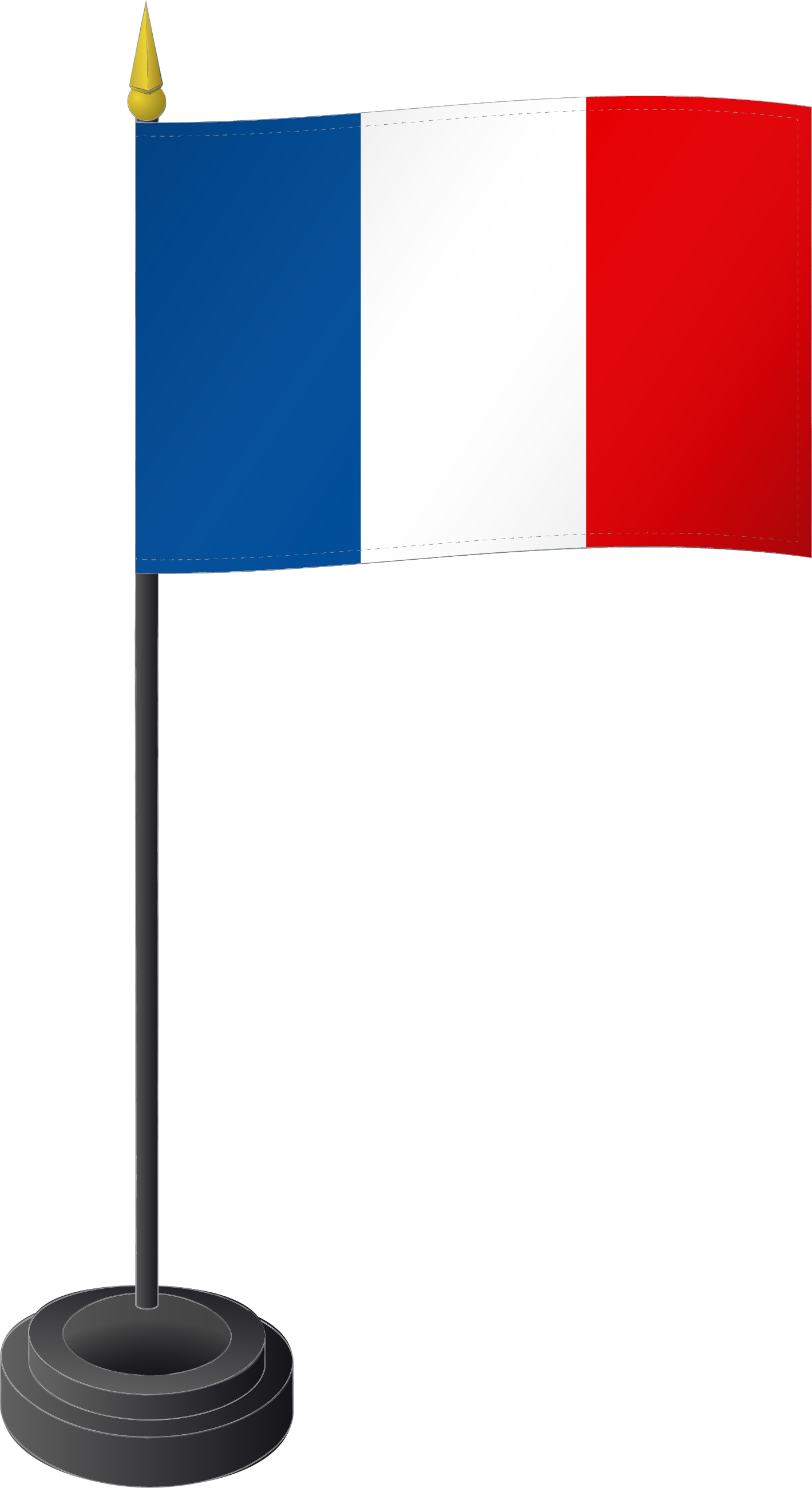 Fahne Tischflagge Frankreich 