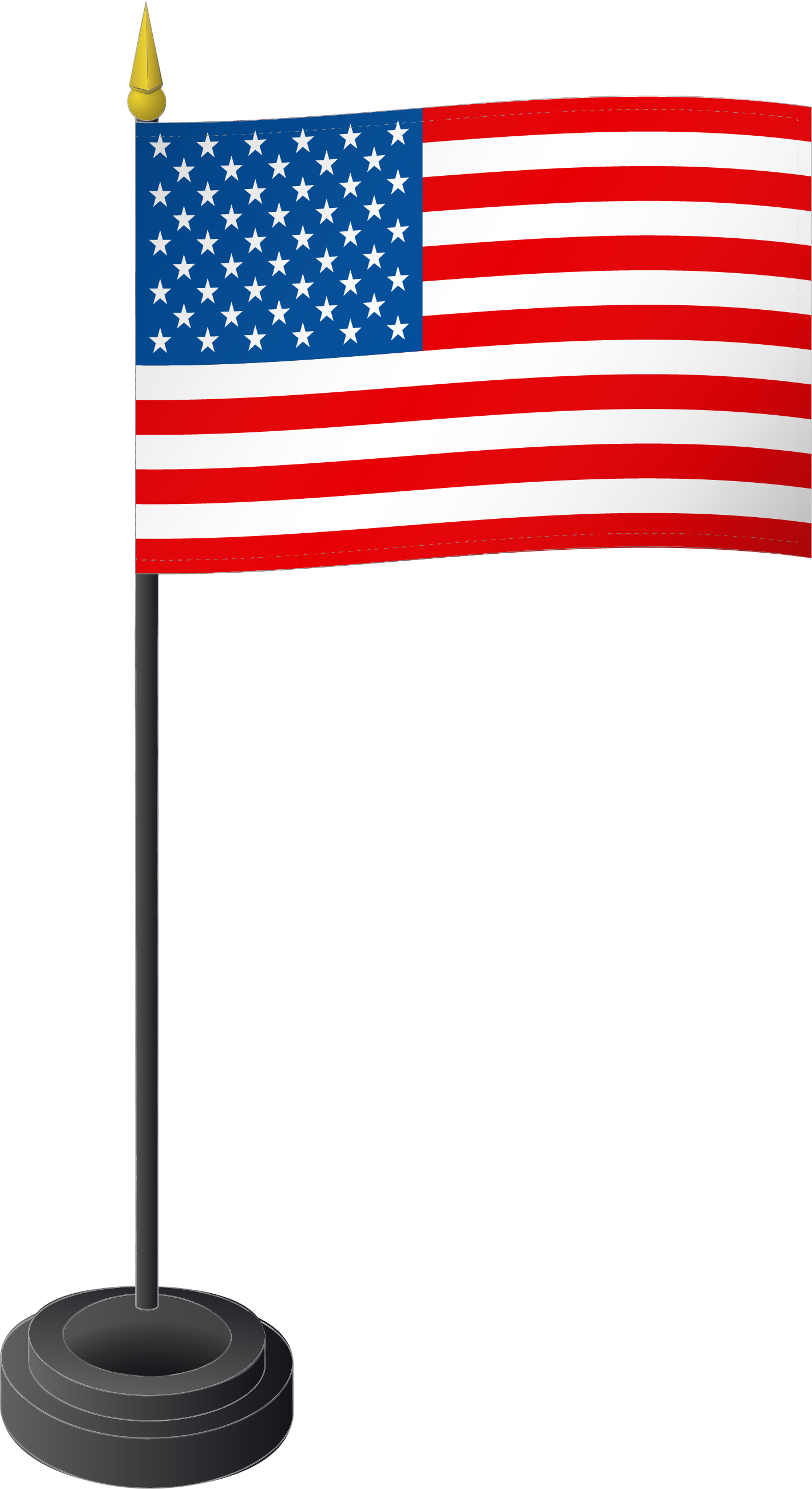 Fahne Tischflagge USA 