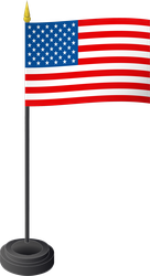 Tischflagge USA