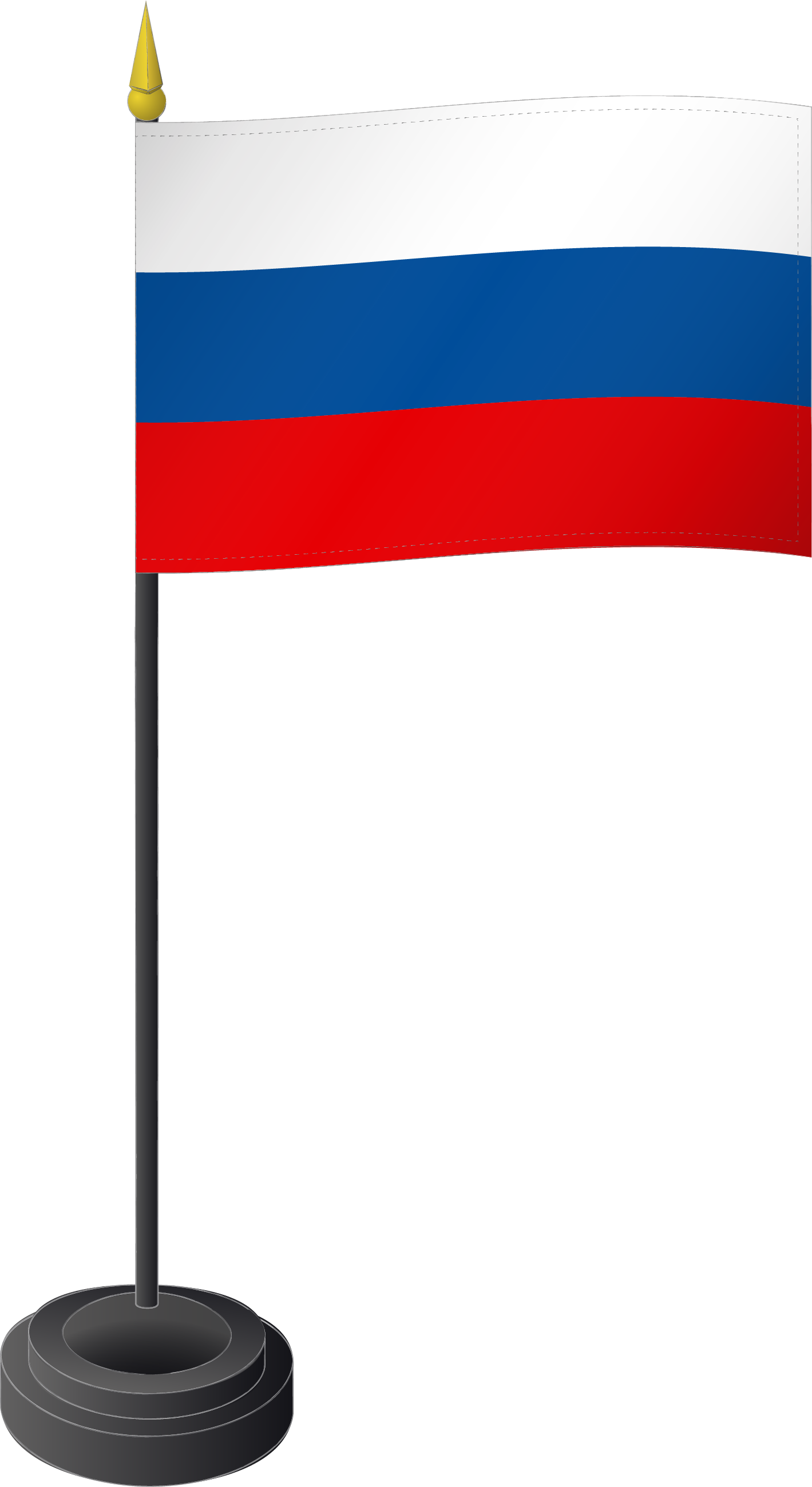 Fahne Tischflagge Russland 