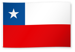 Dekofahne Chile