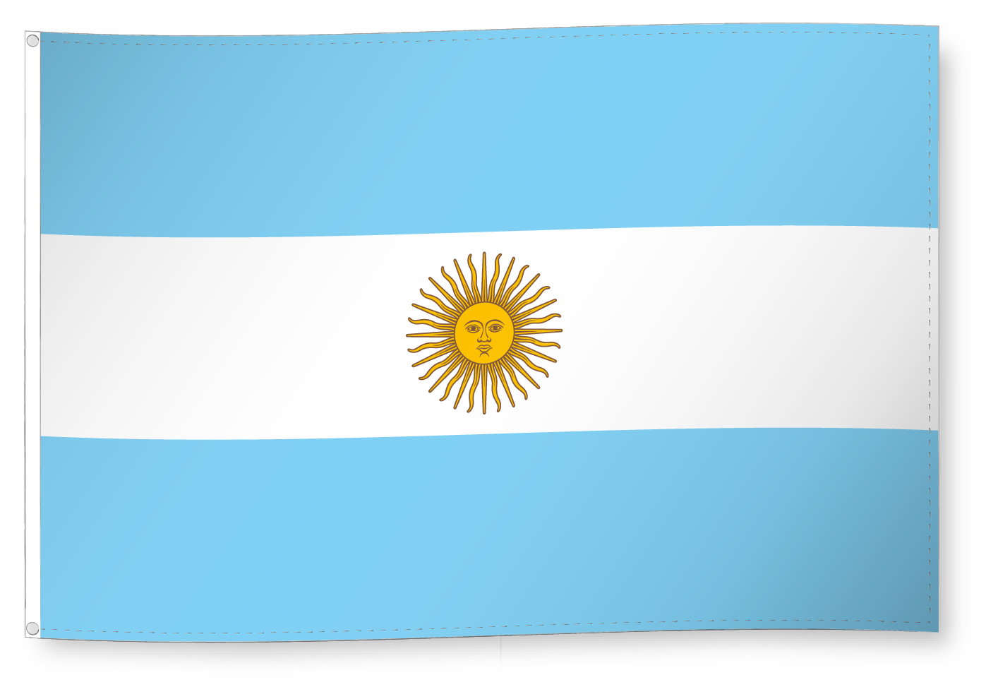 Fahne Dekofahne Argentinien 