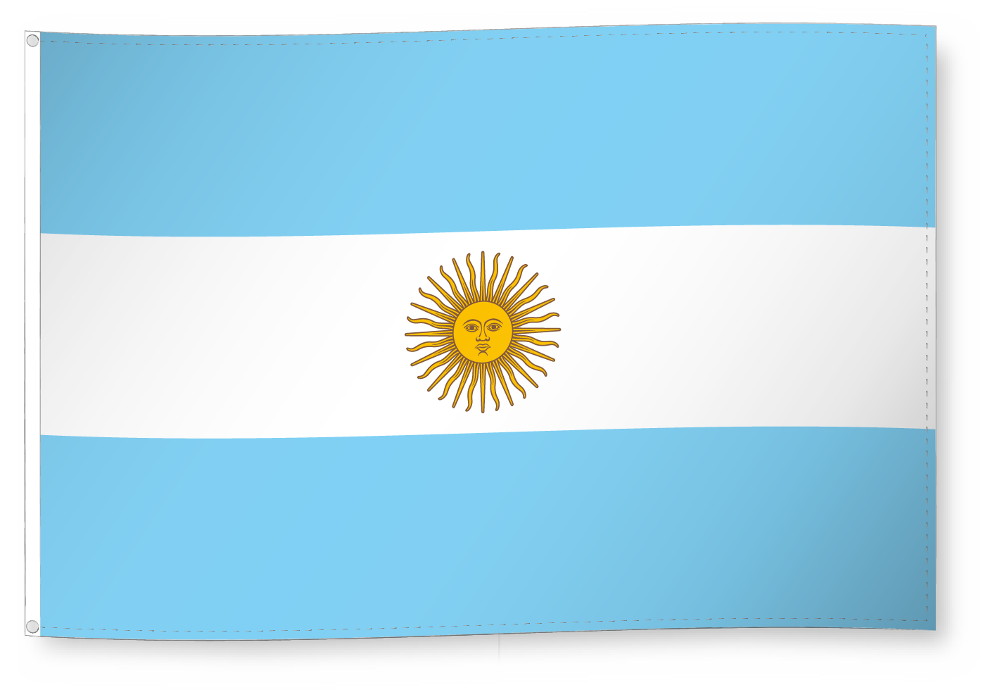 Argentinien Flagge