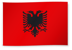 Dekofahne Albanien