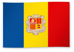 Dekofahne Andorra
