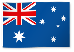Dekofahne Australien