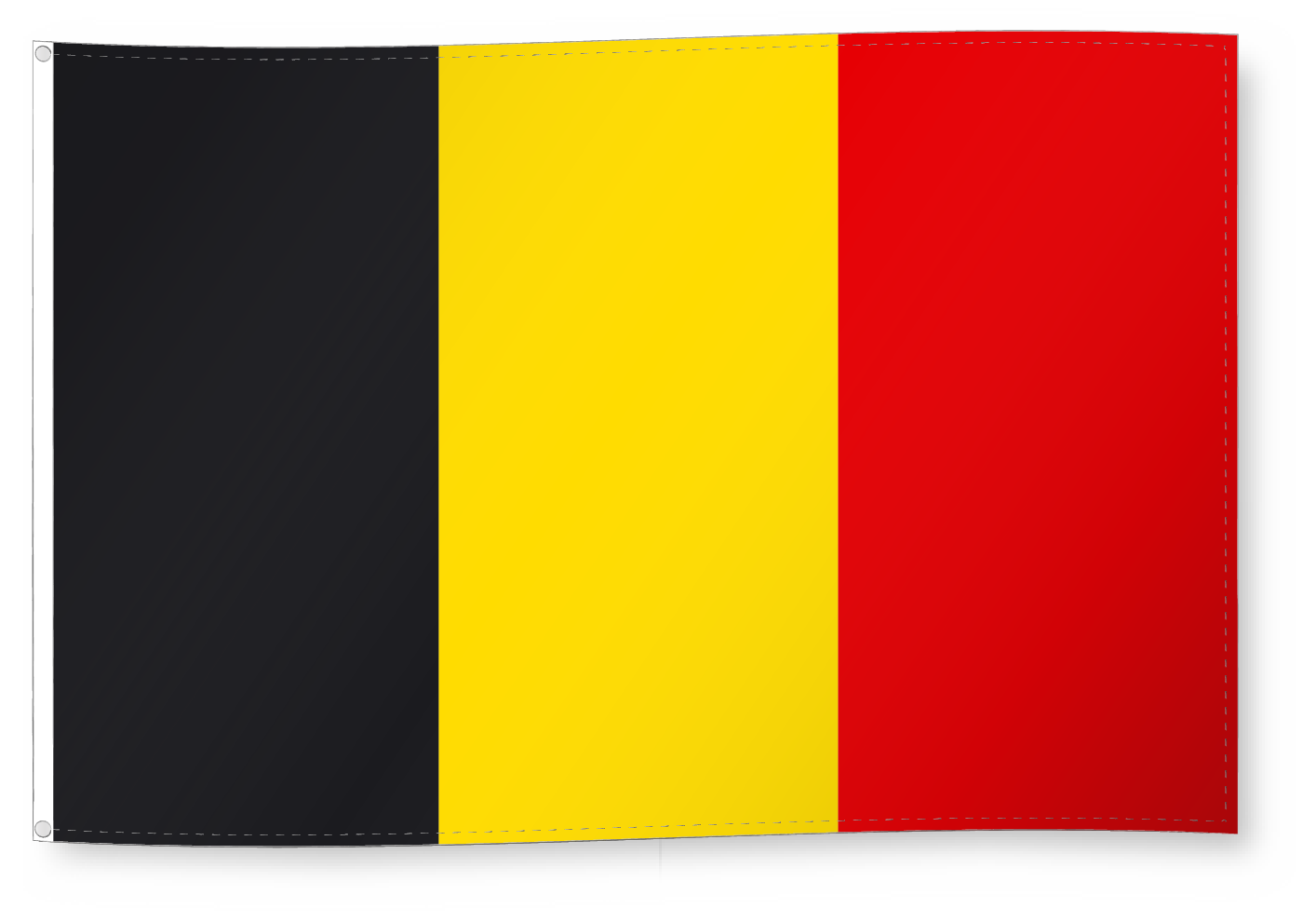 Fahne Dekofahne Belgien 