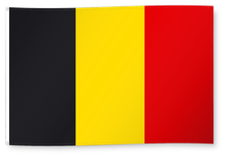 Dekofahne Belgien