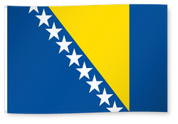 Dekofahne Bosnien und Herzegovina