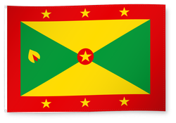 Dekofahne Grenada
