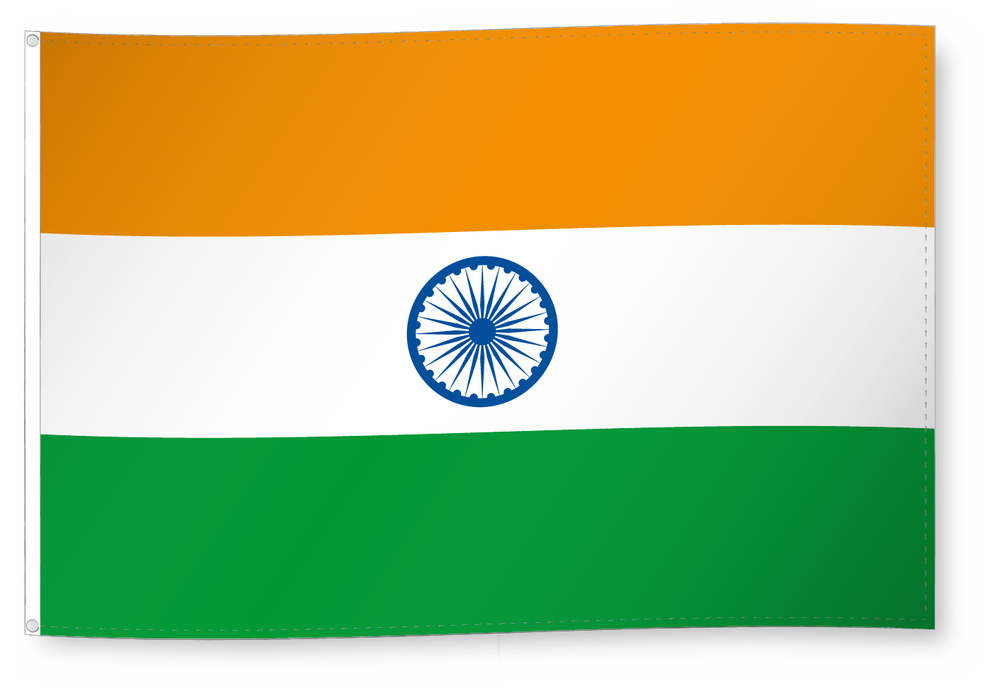 Drapeau Drapeau pour décoration, Inde 