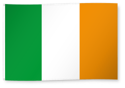 Dekofahne Irland