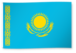 Dekofahne Kasachstan