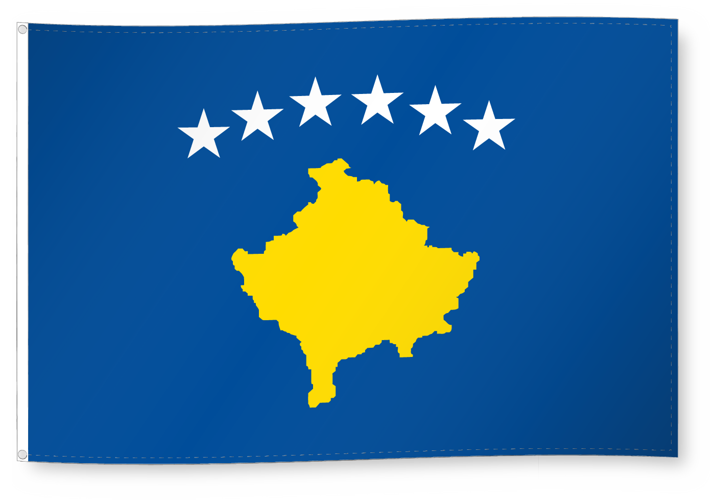 Drapeau Drapeau pour décoration, Kosovo 