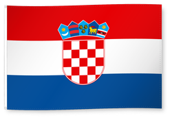 Dekofahne Kroatien