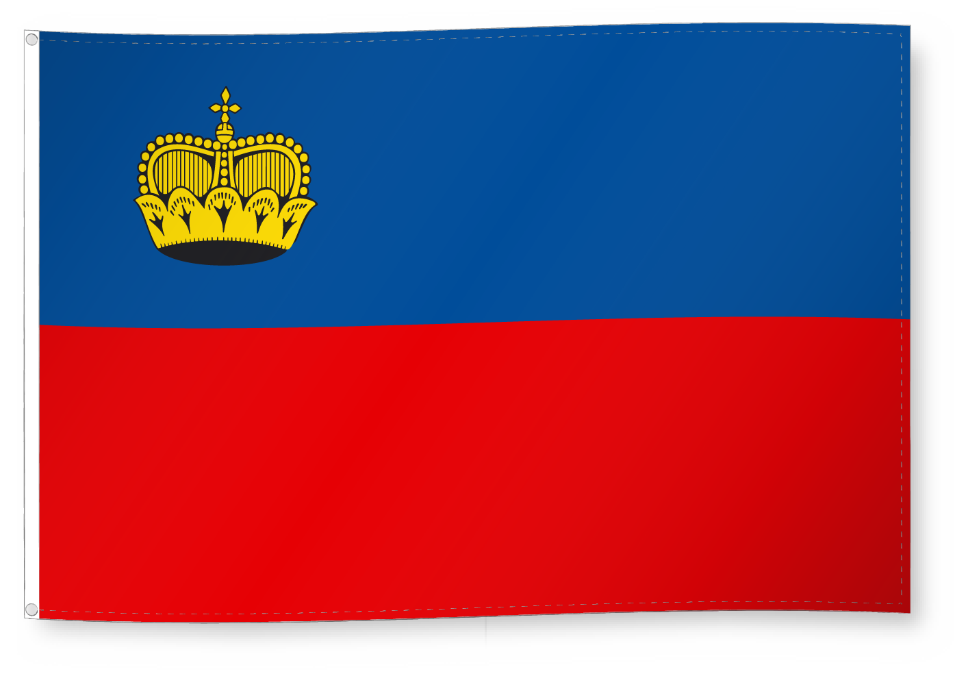 Fahne Dekofahne Liechtenstein 