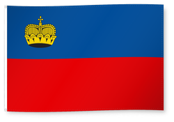 Dekofahne Liechtenstein