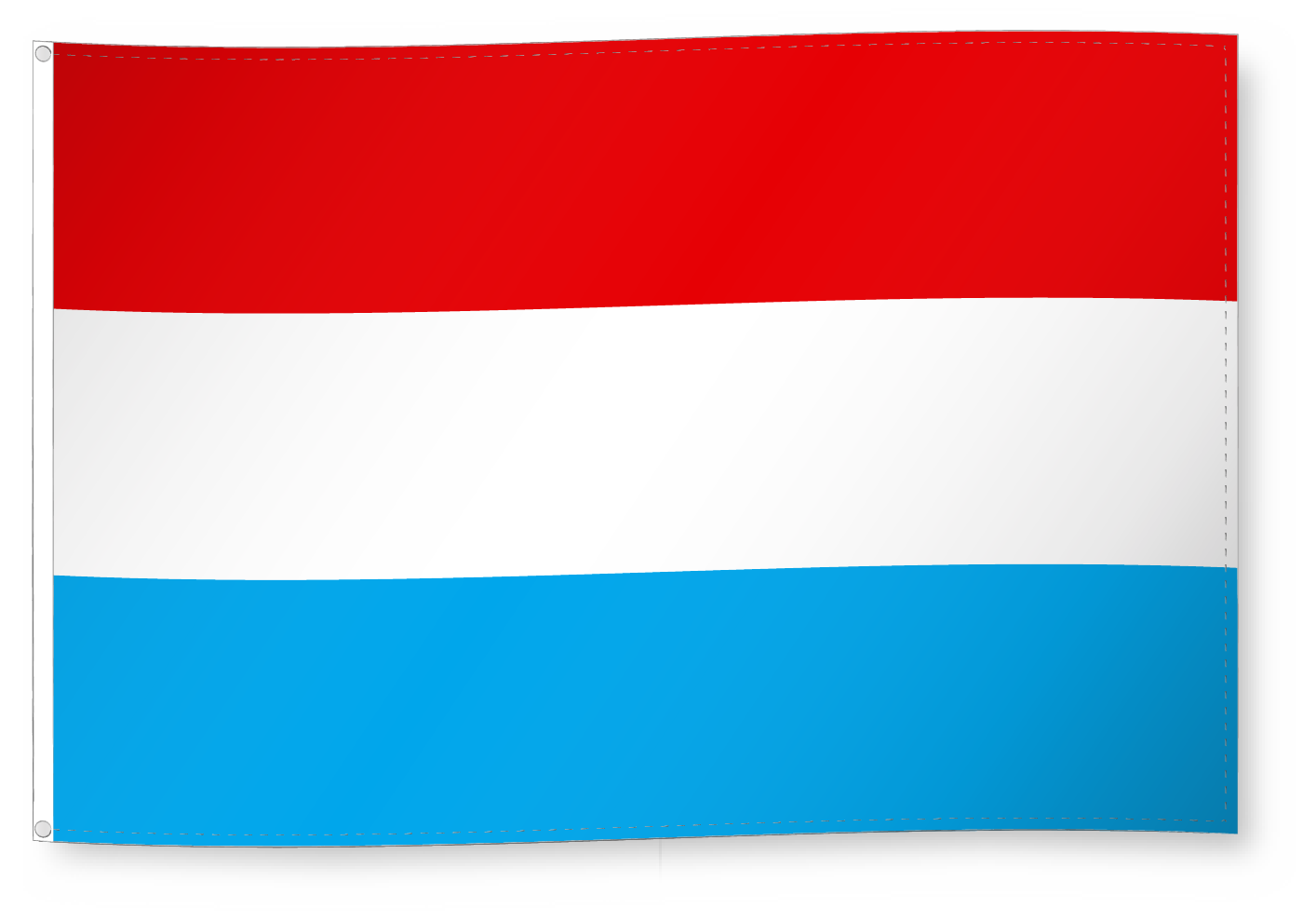 Fahne Dekofahne Luxemburg 