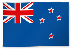 Dekofahne Neuseeland