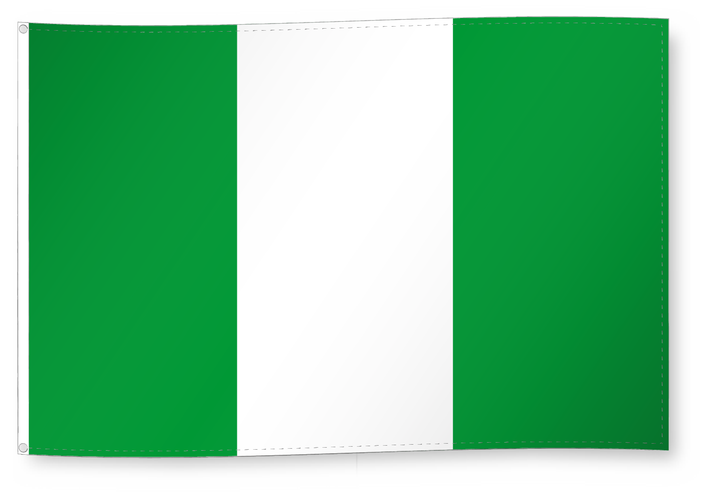 Fahne Dekofahne Nigeria 